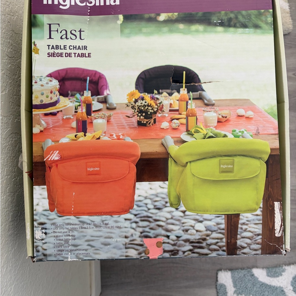 Inglesina Fast Table Chair -  black